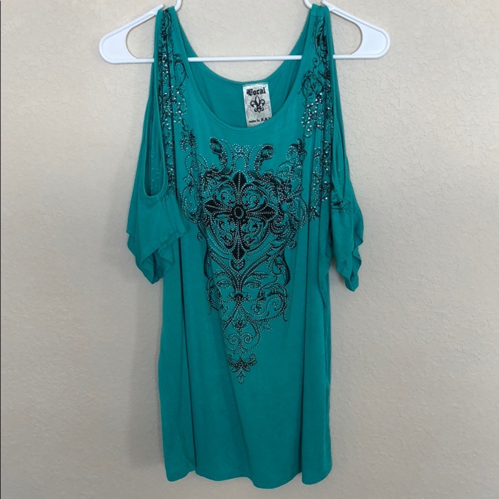 Vocal Cold Shoulder Shirt